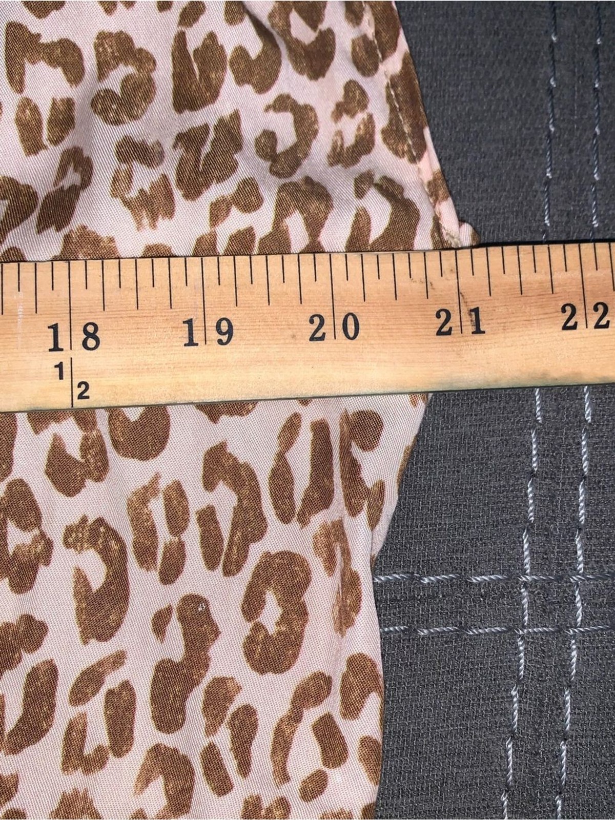 Anthropologie pilcro leopard dress Large 100% Lyocell