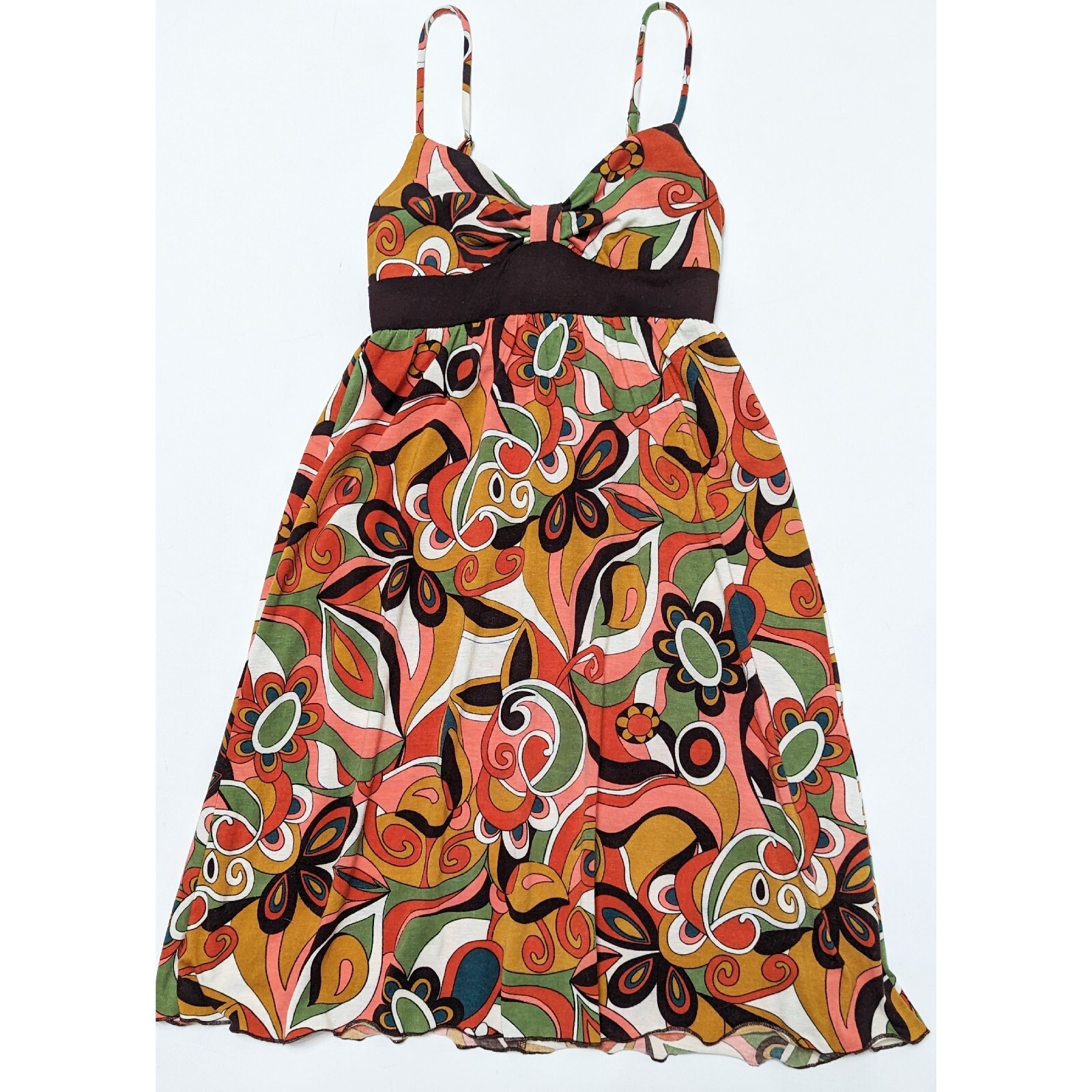 MOSSIMO SUPPLY CO. Spaghetti Strap Summer Dress With Flower Print Size XS