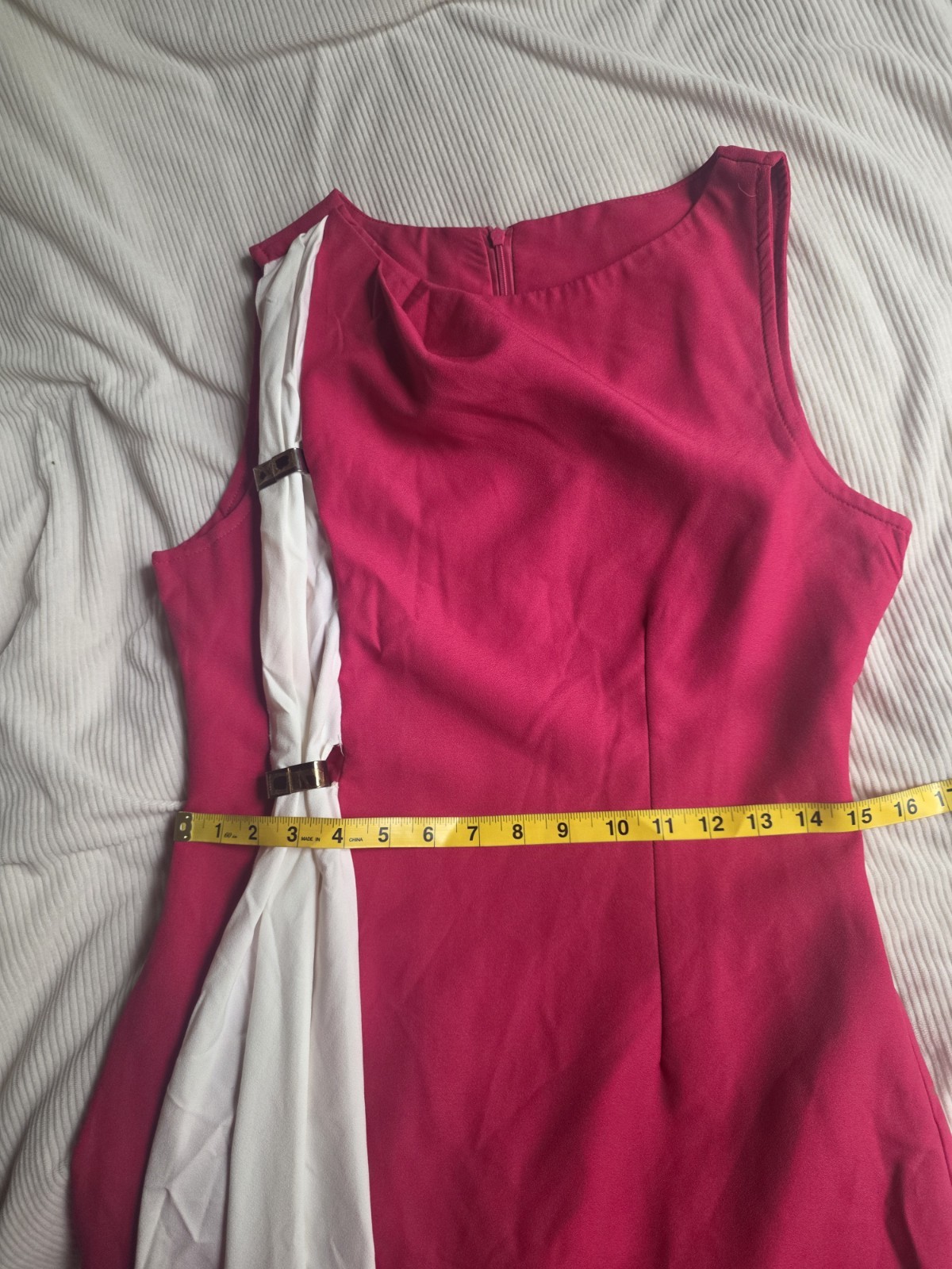 Creativity Side Panel Detail Dress Pink EU size 40 Nwot