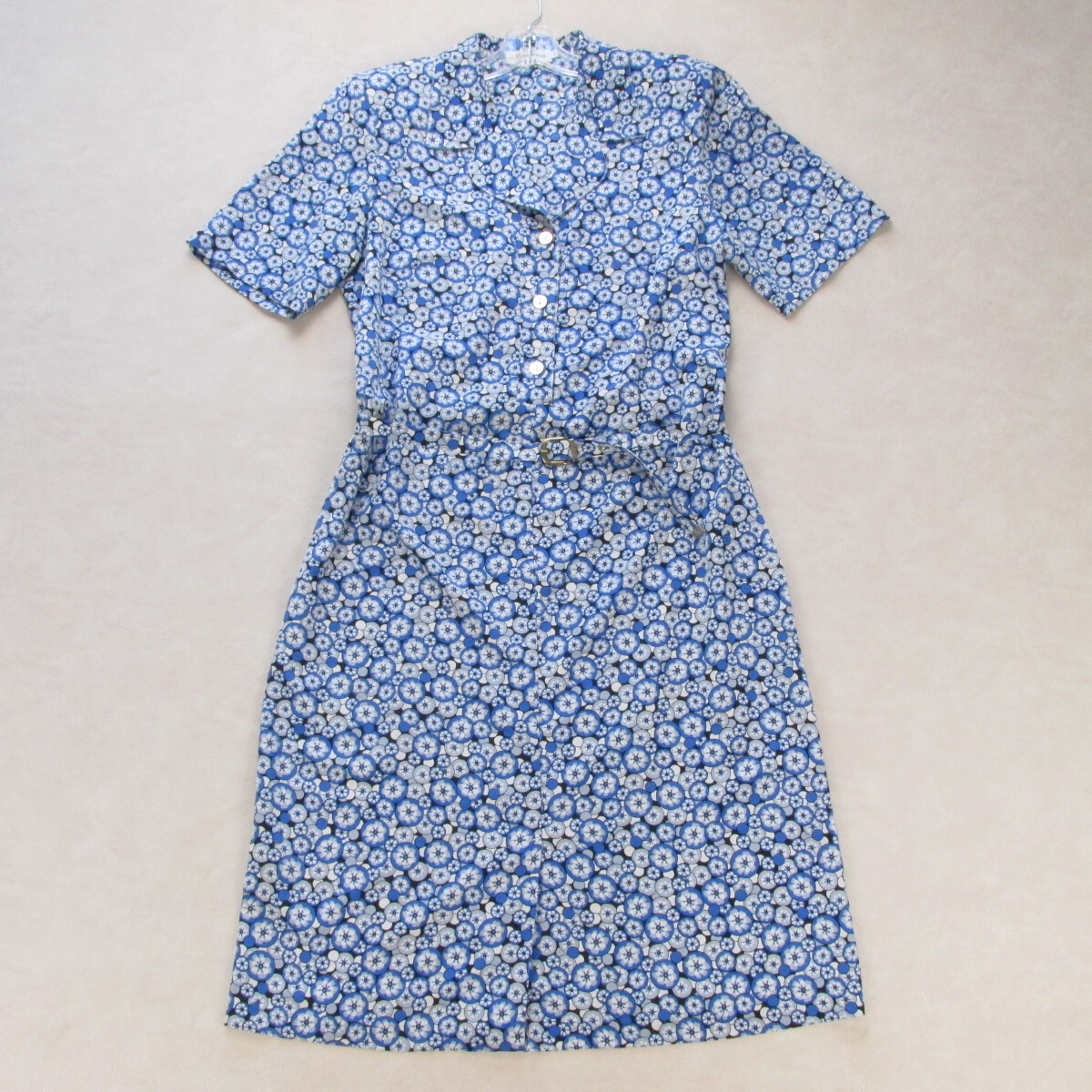 Vintage Armonie Dress Floral Sheath 50s 60s Made In Italy Size 46
