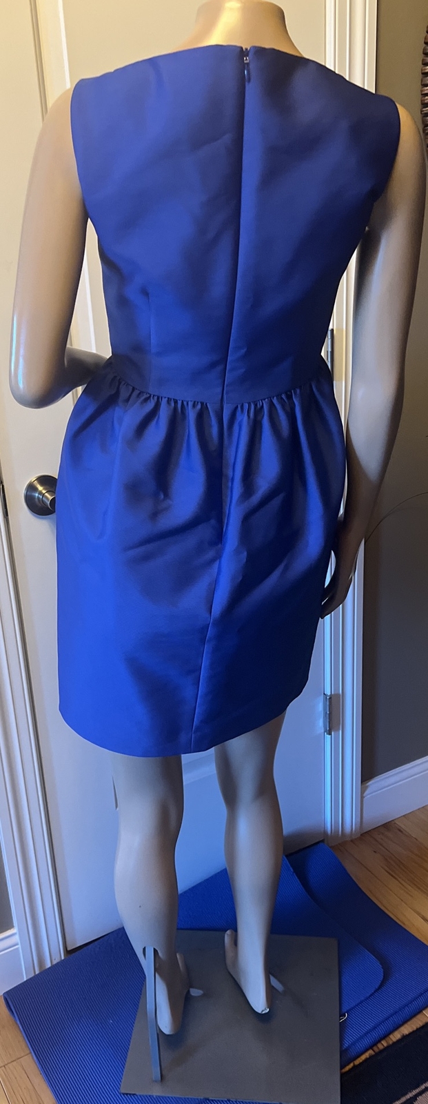 KATE SPADE Cupcake Skirt Sleeveless Dress Women’s Size 0 Lapis Blue