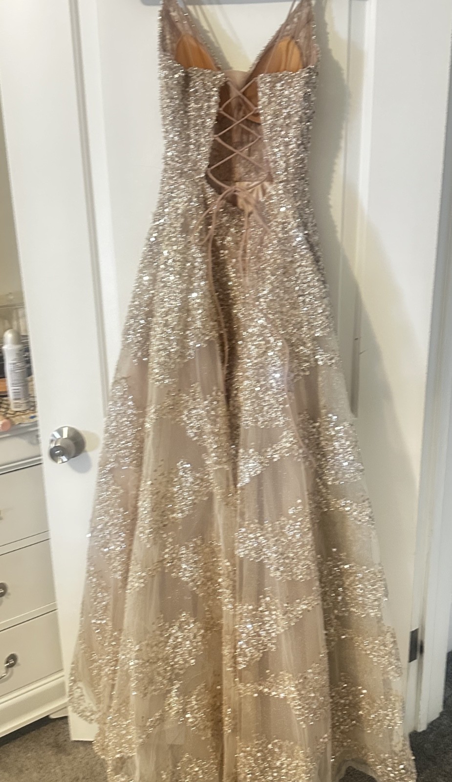 Cat Walk Beaded Formal Gown