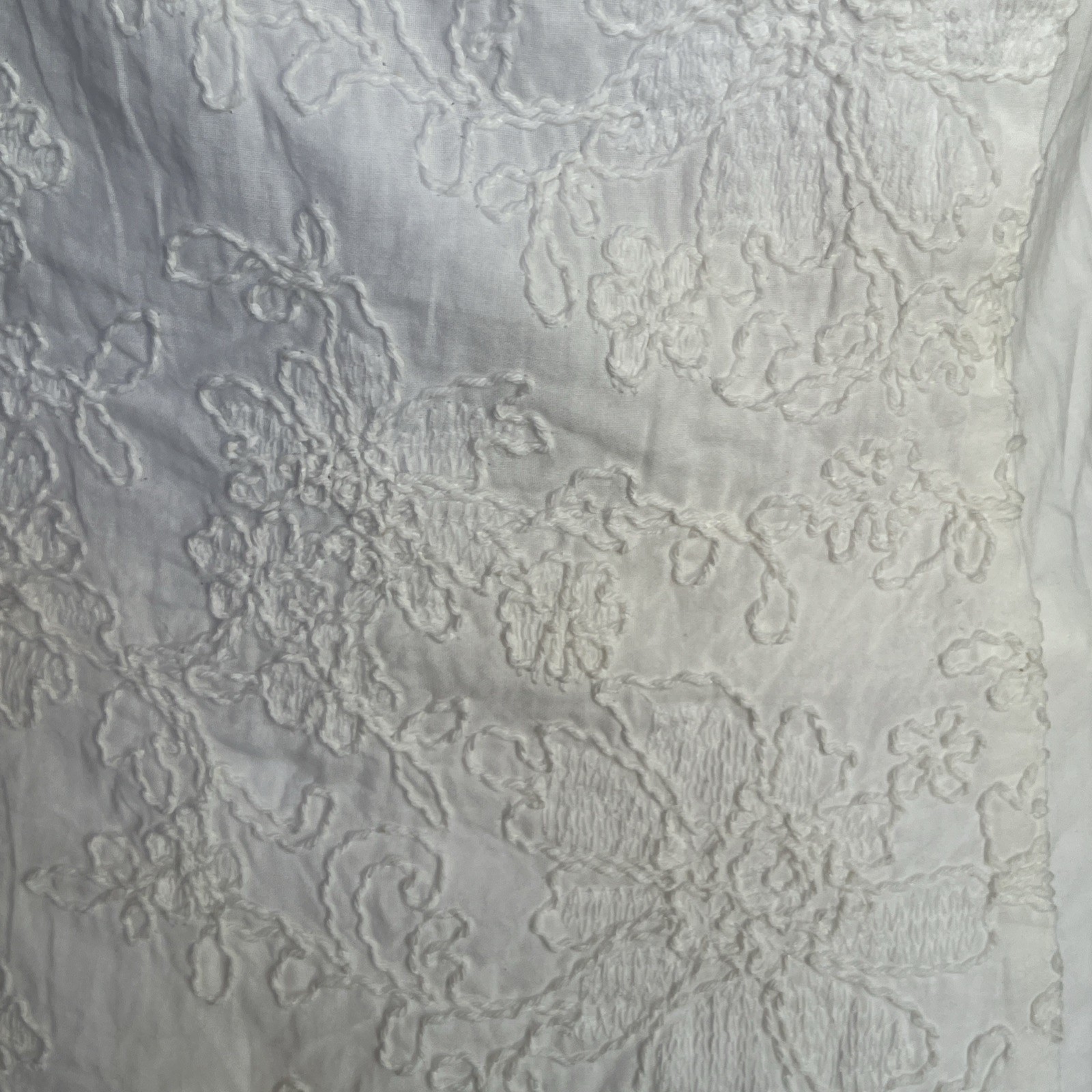 Lost + Wander Sundrenched Midi Dress Off White Cottage Core Small Bohemian