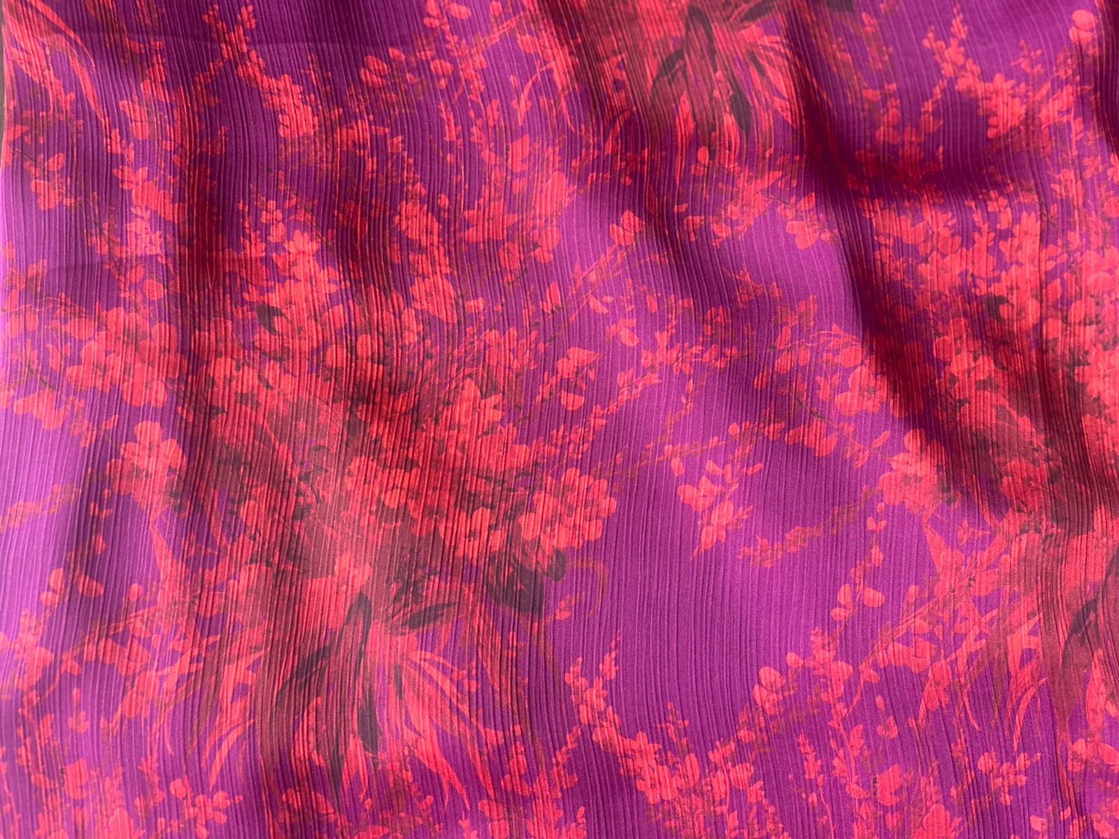 Sachin and Babi Chelsea Gown Raspberry Bouquet Size 8