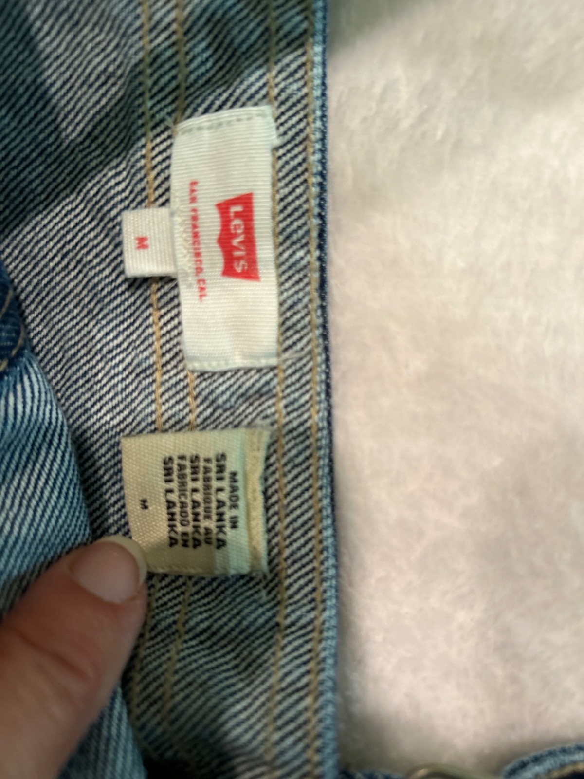 Levi’s Drea Dress • Meduim • Medium Wash • Slim fit Button front