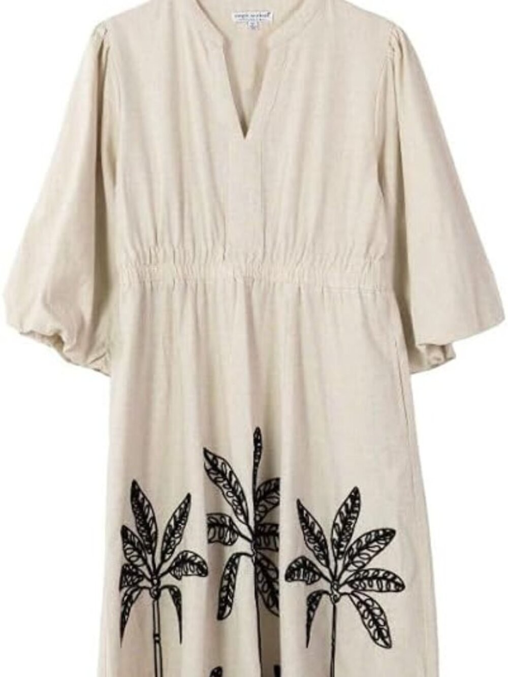 Simply Southern Women’s Palm Tree Embroidered Dress NWT Size XL