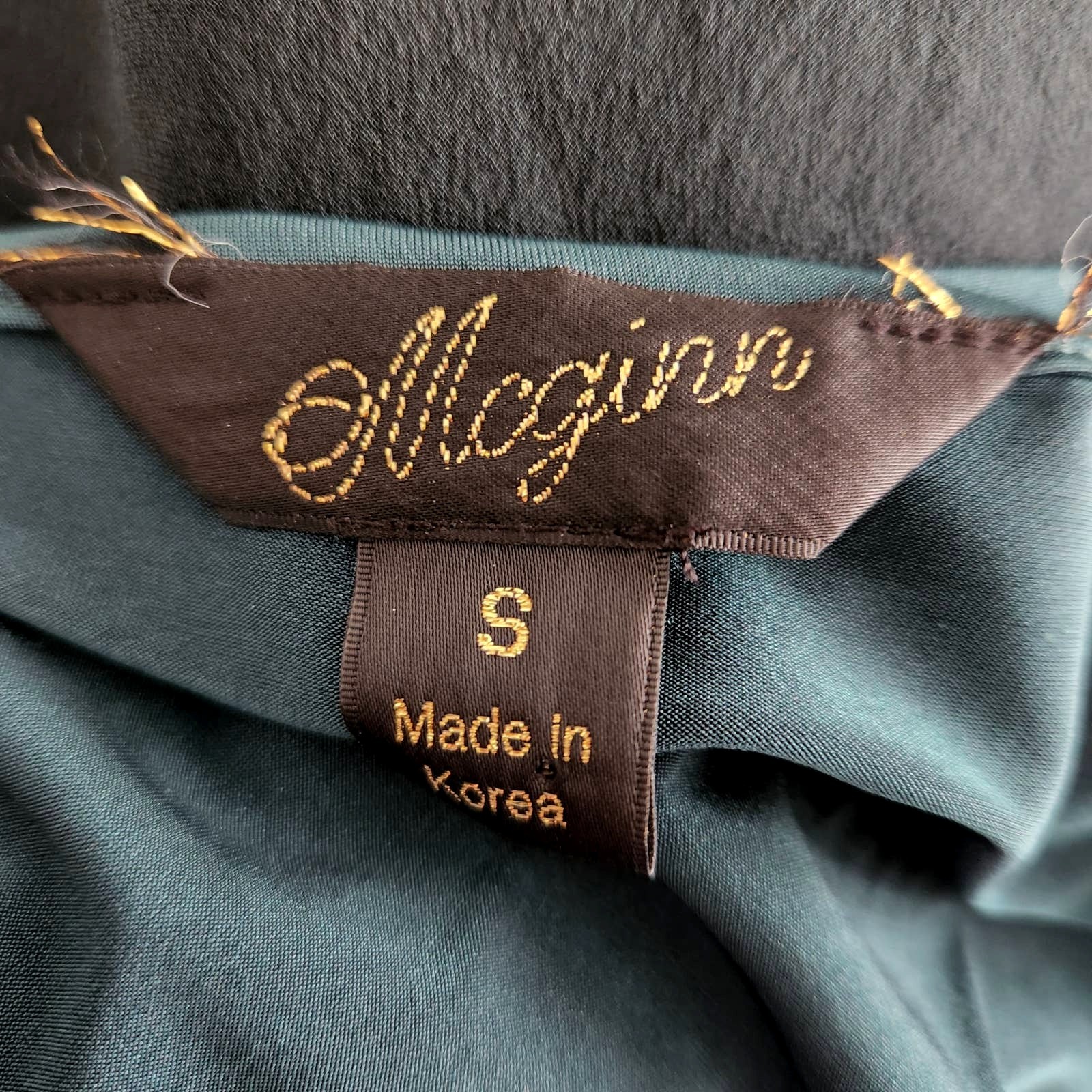 McGinn Mini Dress Silk Sheer Overlay Top Size Small