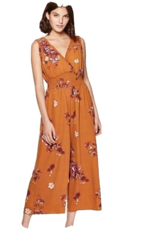 a.n.d ea floral mostaza romper From Target .