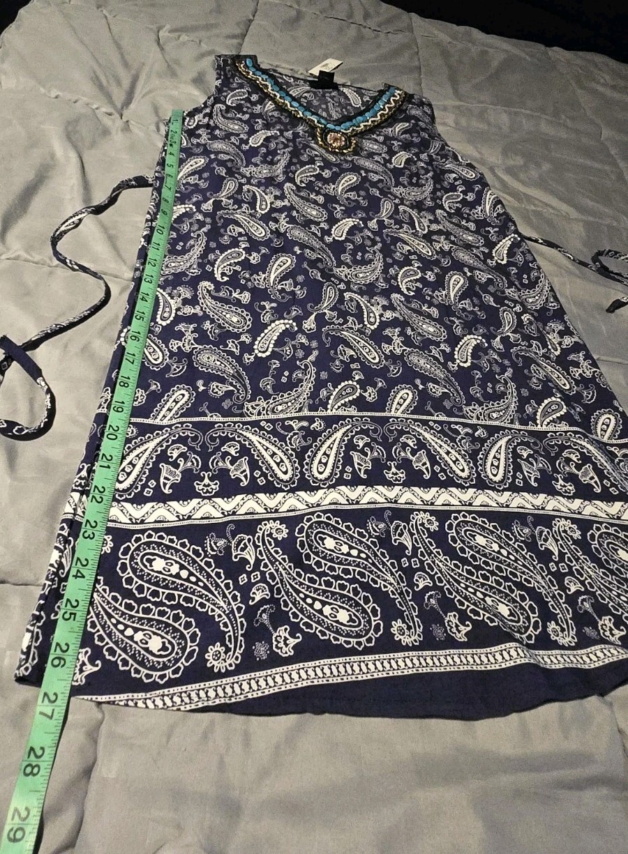 Step In Style Women’s Size S/M Sleeveless Dress NWT