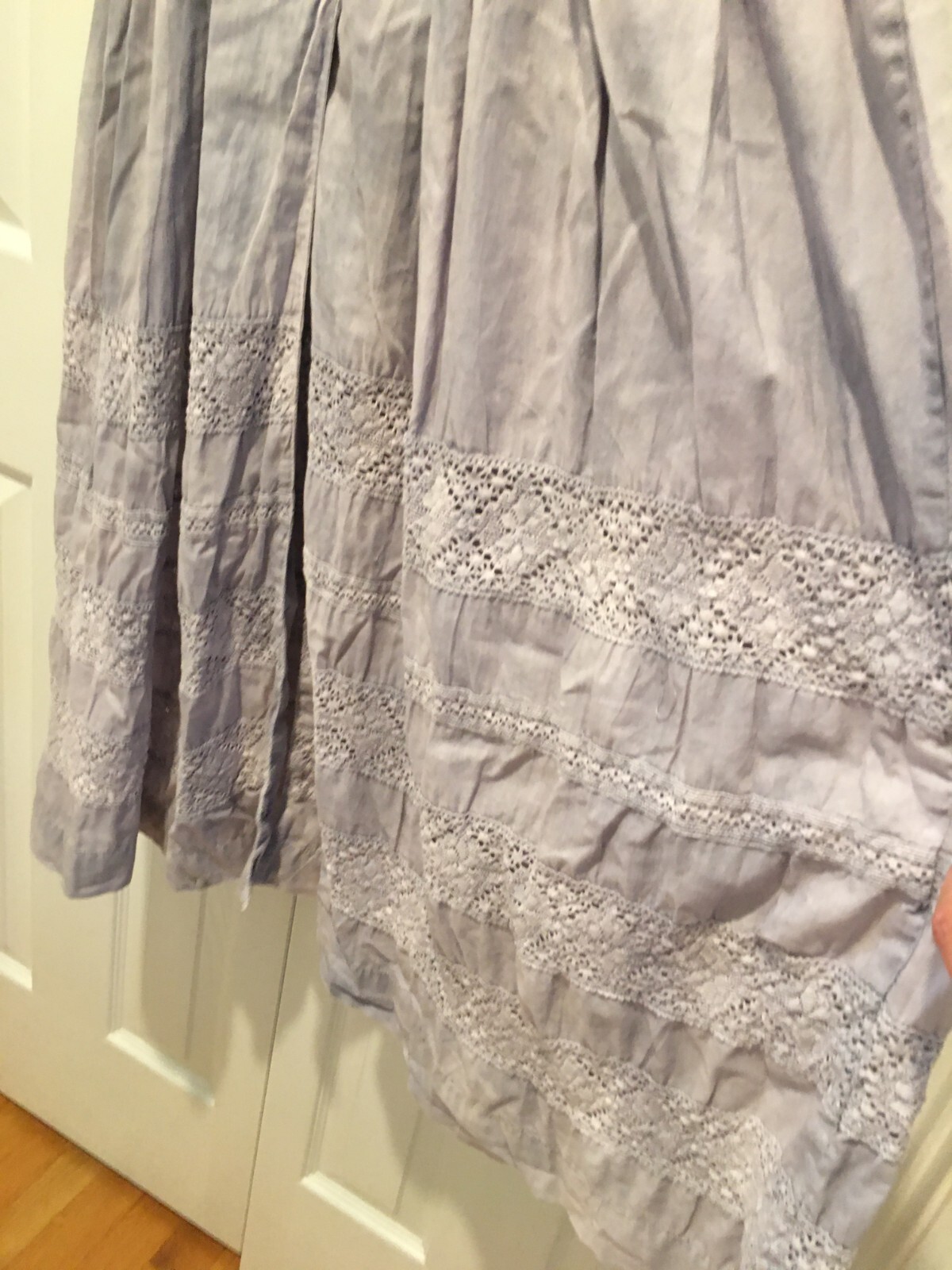 LoveShackFancy Edie Tie Dye Button Dress XS $135 Gorgeously Romantic