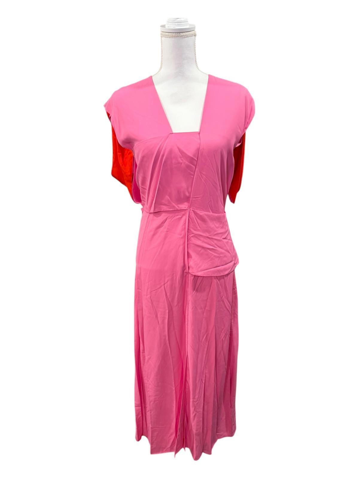 Bottega Veneta Midi Dress Pink Size US 2 NWT