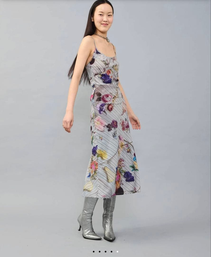 Julia Heuer Lexi Dress Size S 2025SS Maria Pleated Cami