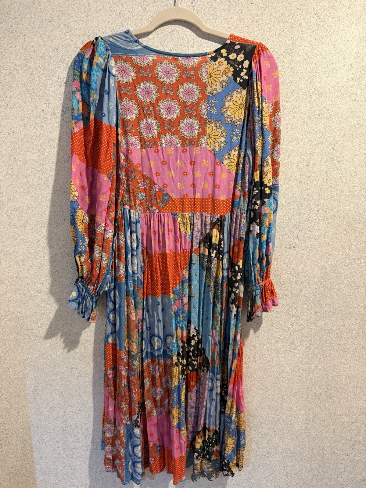Free People x Spell & The Gypsy patchwork midi dress