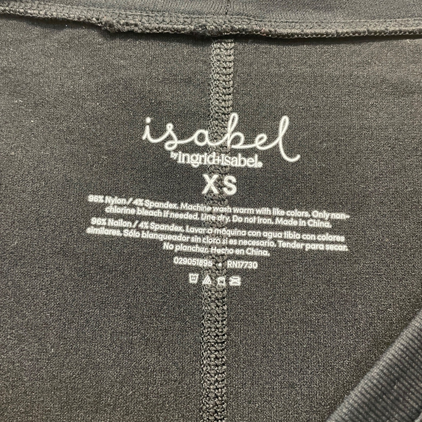 Isabel By Ingrid & Isabel Black Long Sleeve Jersey Midi Maternity Dress XS