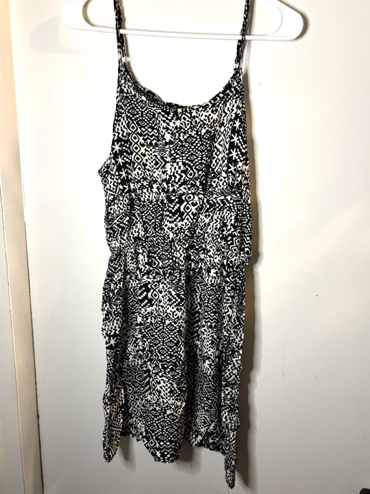 5th & Love Women’s Black & White Mini Dress One-Piece Size L