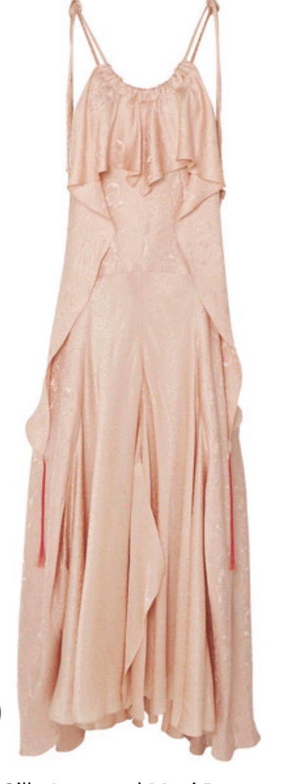 CHLOÉ 100% SILK JacquaRD Maxi dress – MADE IN FRANCE- 42
