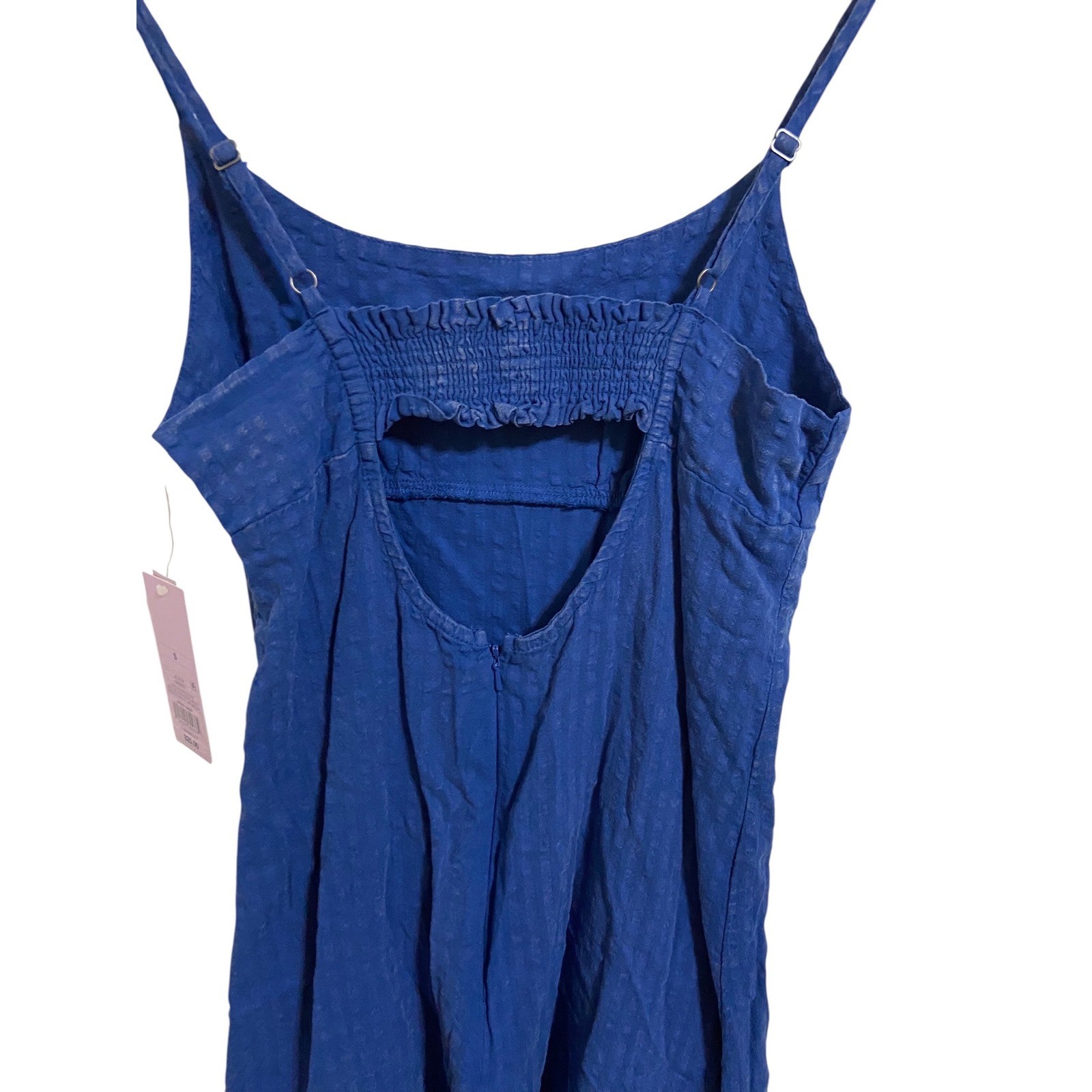 Wild Fable NEW Linen Blend Empire Waist Mini Dress Cottagecore Preppy Festival S
