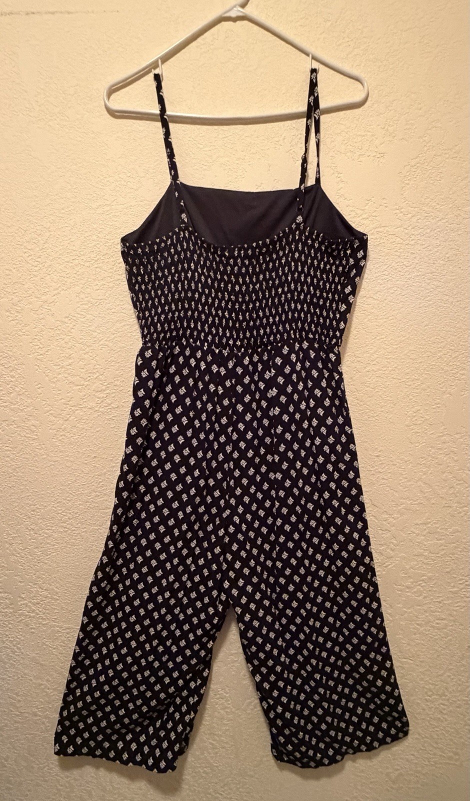 As U Wish Woman Spaghetti Strap Midi Length One Piece Pants Outfit XL