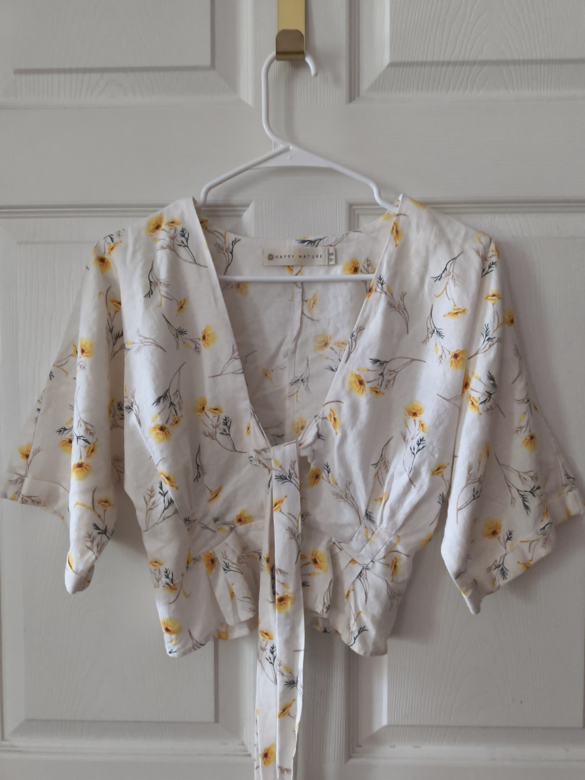 Happy X Nature Kate Hudson Floral Printed Dress Linen Skirt Top Set Size 0