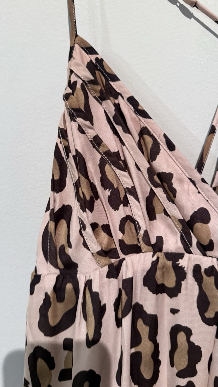 A/X Armani Exchange Women Cheetah Print Maxi Dress Sz 4-Small Party Cocktail