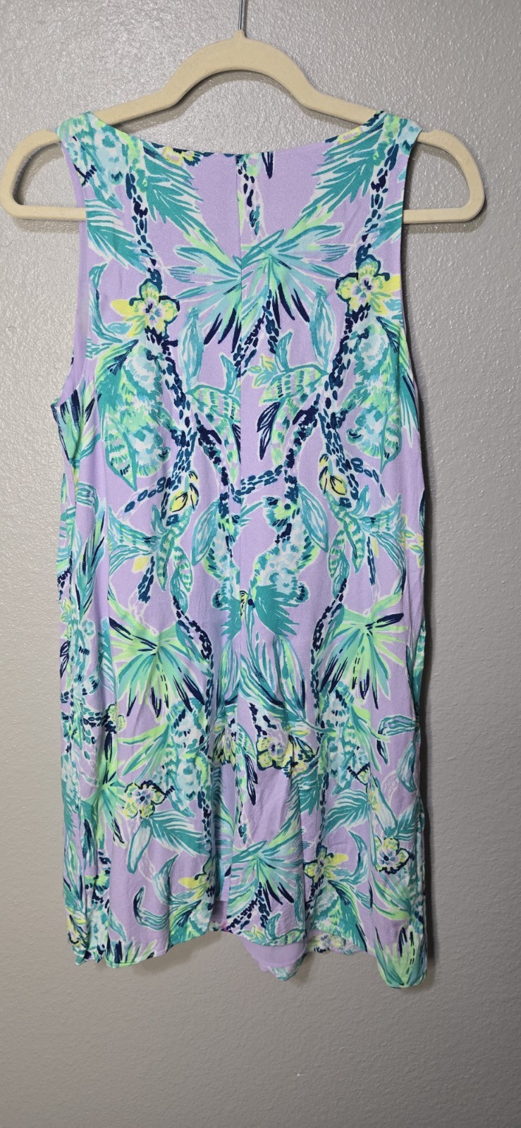 Womens Lilly Pulitzer Jackie Shift Dress It’s Impawsible Lilac Verbena M