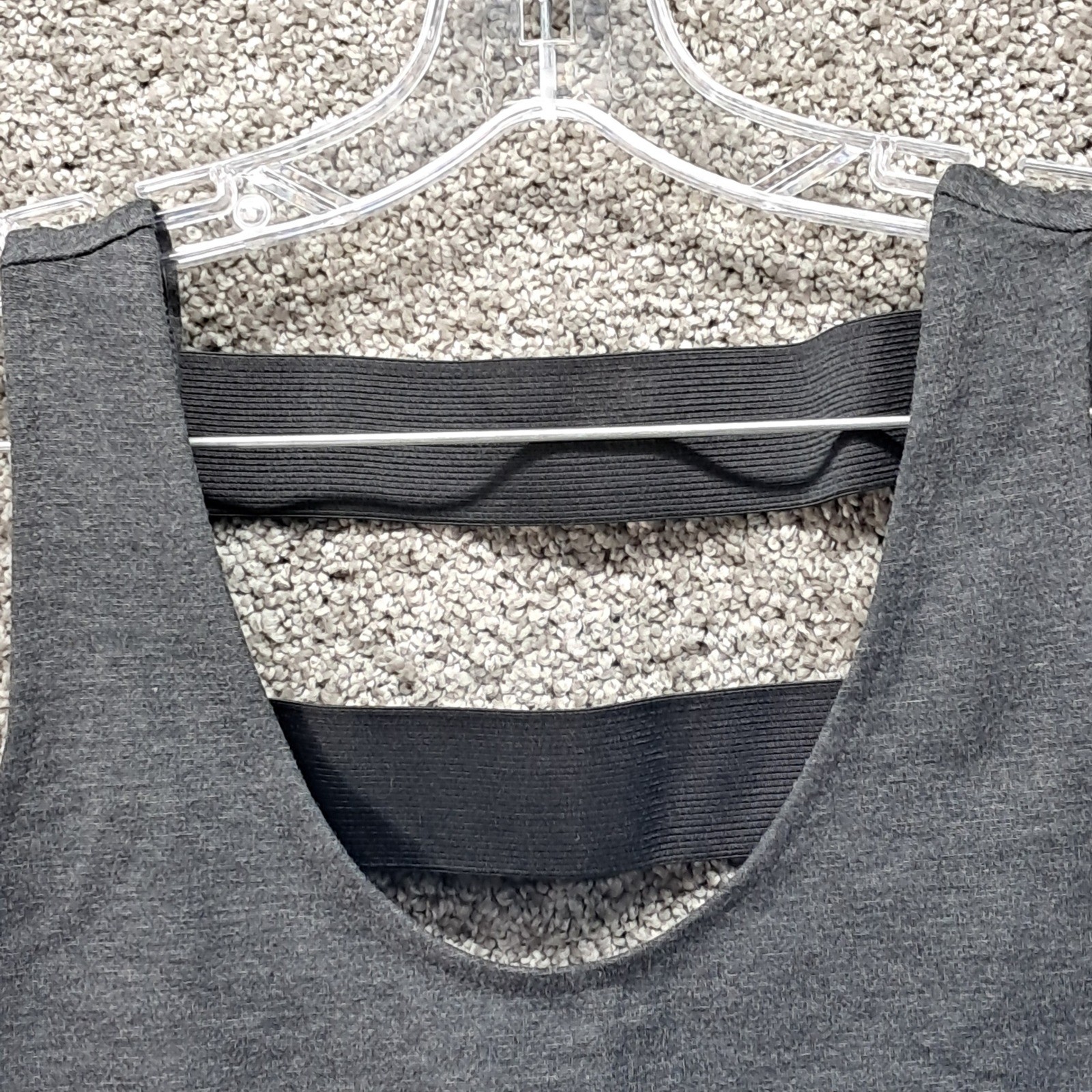 Bold Elements Gray Cut To Curve Open Cage Back Bodycon Midi Dress Small