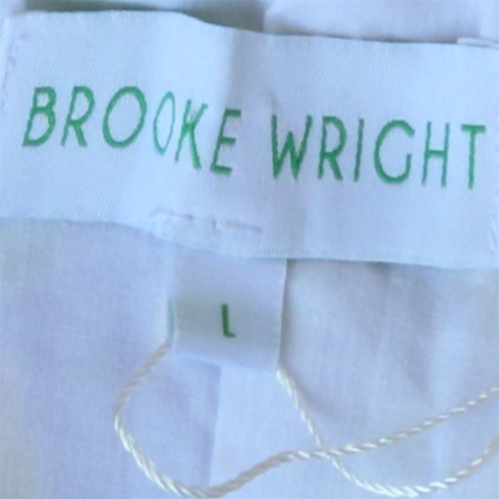 Brooke Wright Allover Lemon Prints Tank Top Women’s L Multicolor Strap