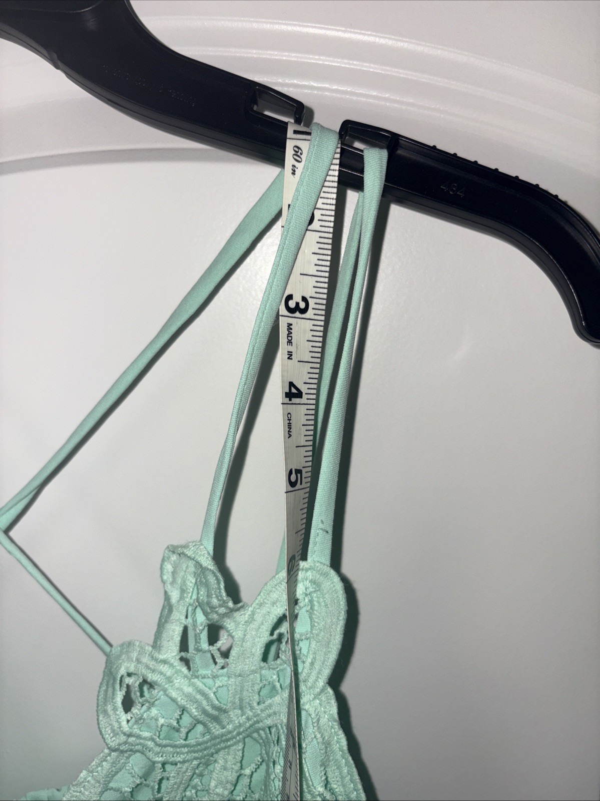 Main Strip Mint Color Spaghetti Strap Dress Sz Large Sundress Beach Vacation