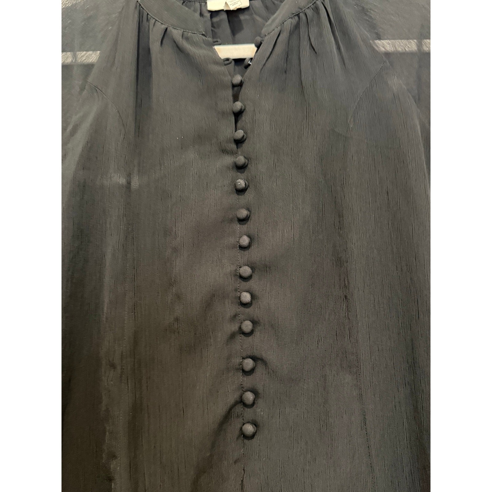 Joie Balloon Sleeve Caviar Dress