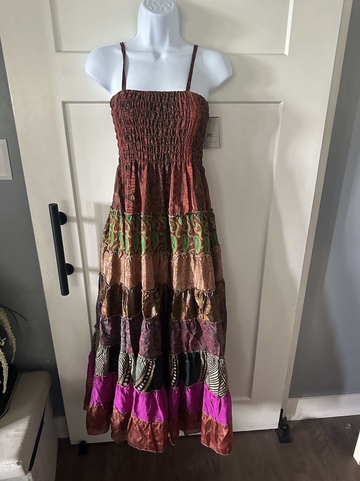 Boho Dress Sun Dress Junglee Billee Women’s Hippie Festival Free Size S M L XL