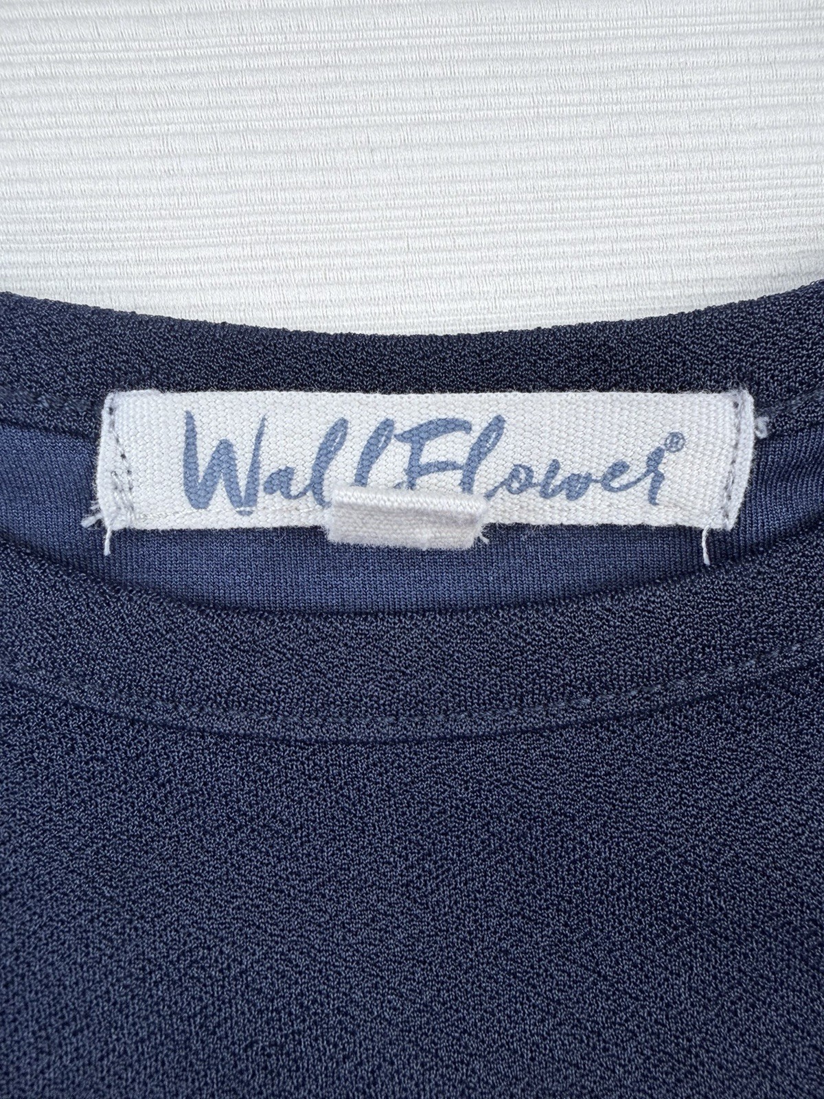 Wall Flower Womens Dress,Navy Blue Size M