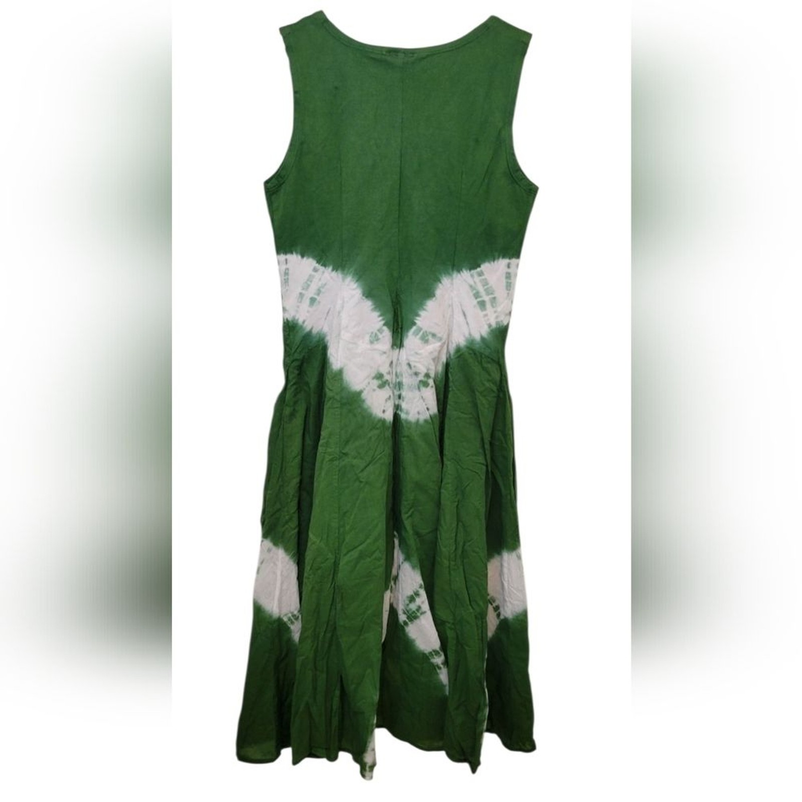 NWT Sakkas Windsong Tie Dye Green/White Two Way Dress Size Free/OS/0-16
