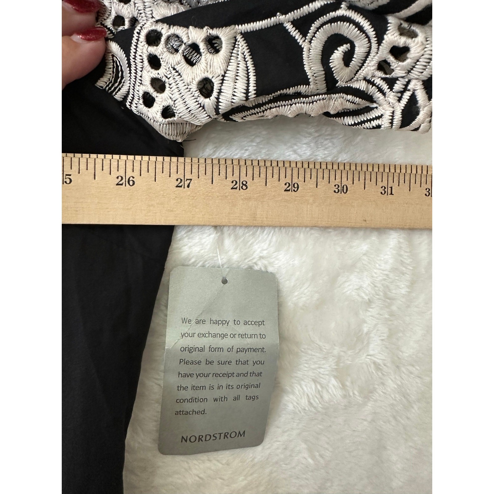 NWT Love X Design Southampton Embroidered Dress 3X Maxi Black