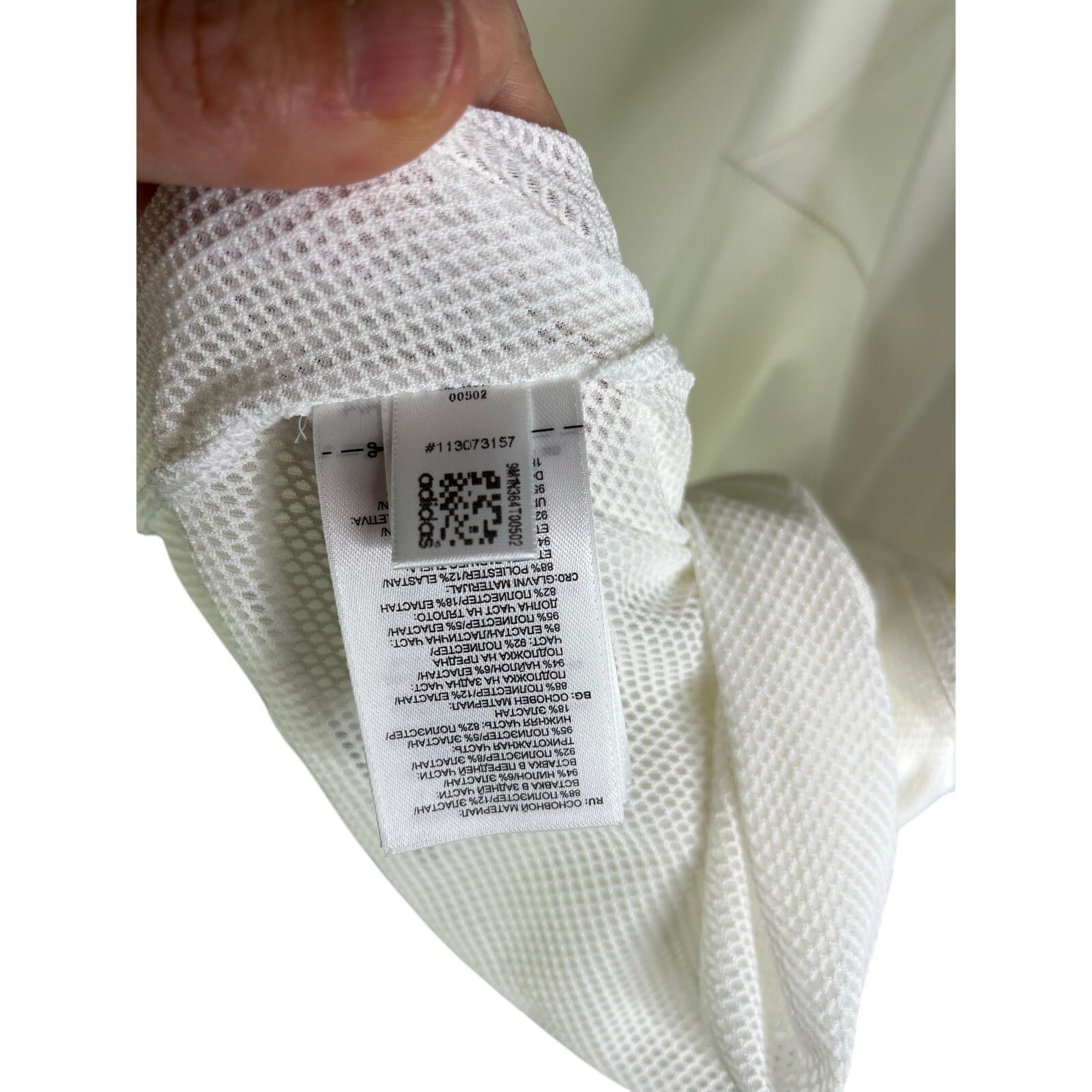 Adidas Stella McCartney Barricade Tennis Dress Womens Small White Open Back NWT
