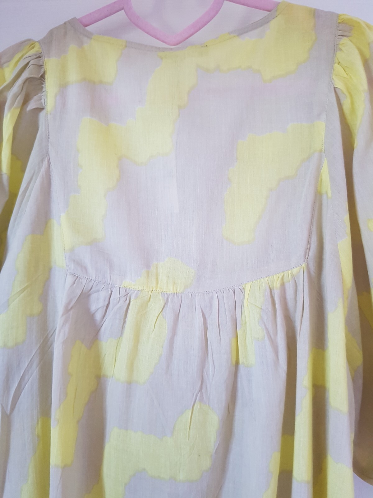PARFOIS Summer Beach Maxi Dress Robe Cover Up Flowing Relaxed Sz M/L Holiday