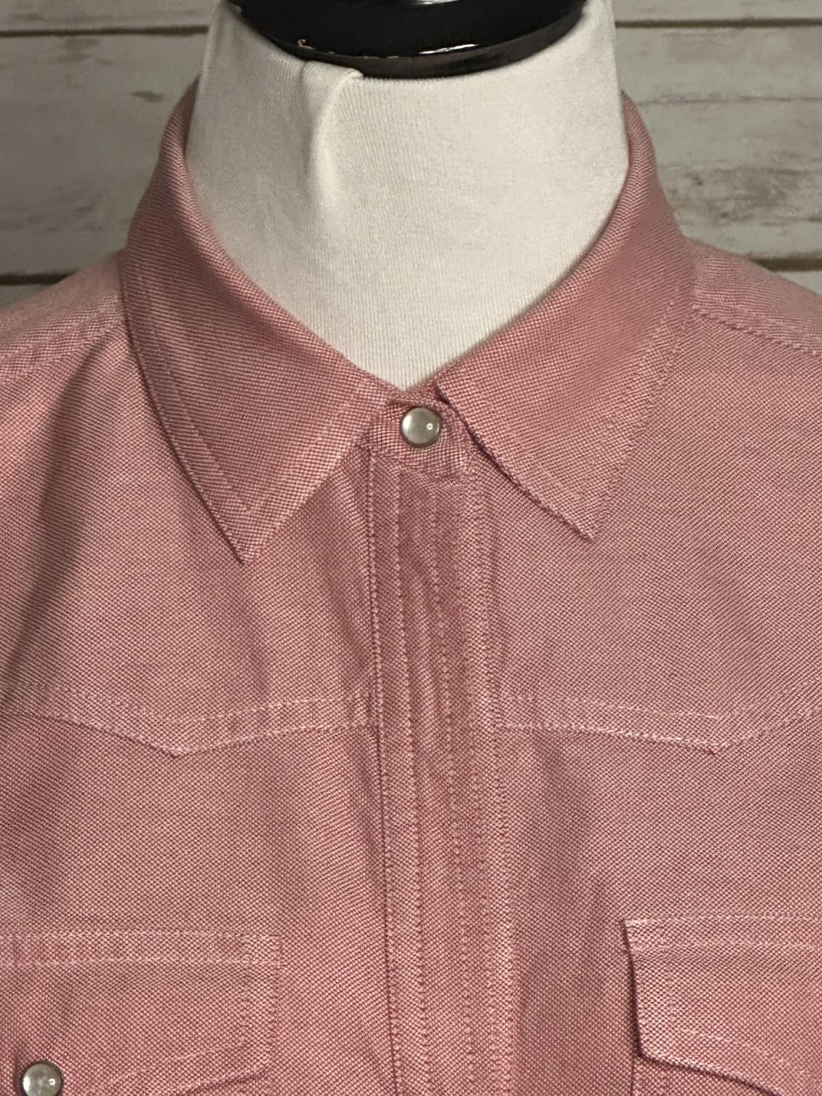 theory red Western-style cotton pearl snap button-up shirt dress Size 2