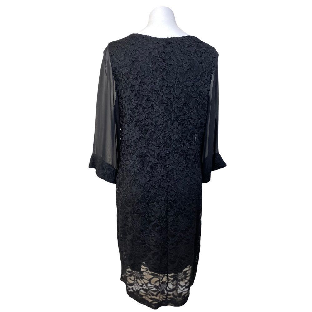 RN Studio plus size 16 dress sheer sleeve
