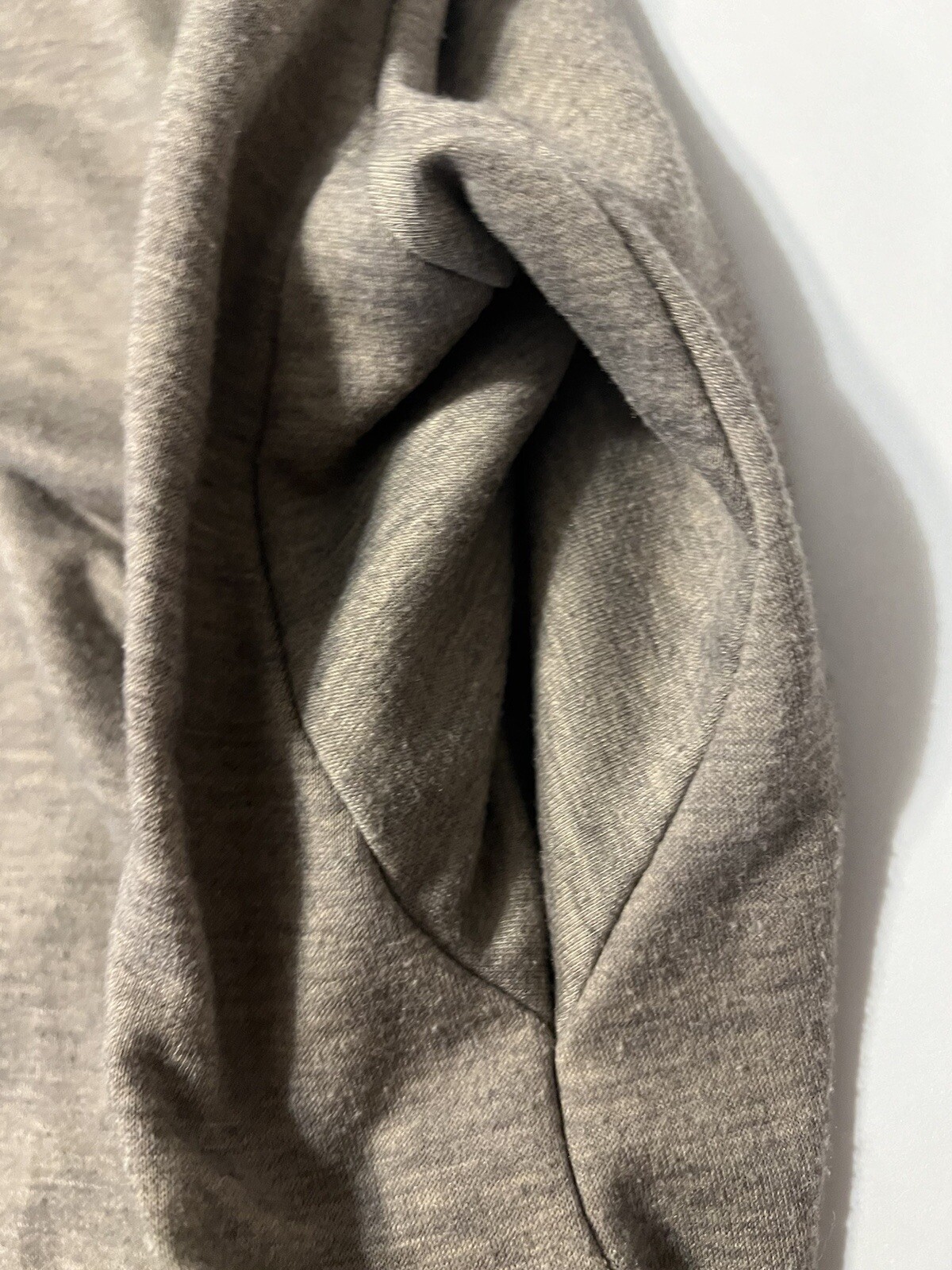 Lime & Chili Women’s Medium Long Sleeve Round Neck Heathered Tan Dress