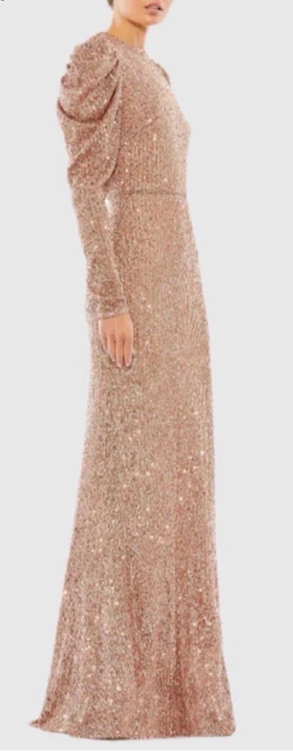 Mac Duggal Sequin Dress Size 4