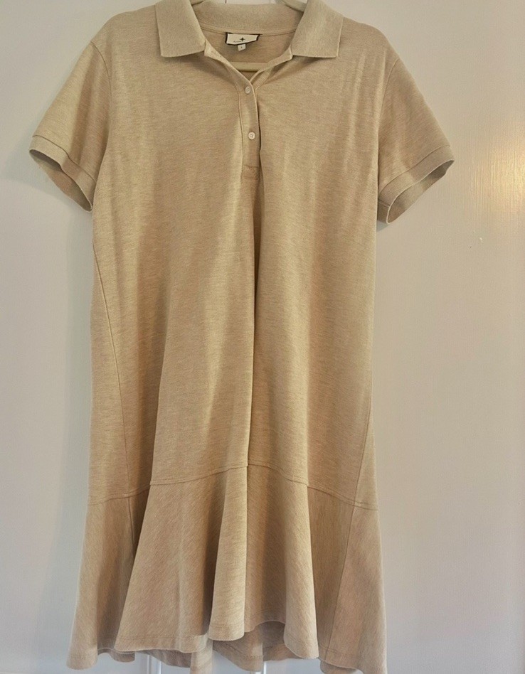 Large Tuckernuck Sandstone Pique May Polo Dress