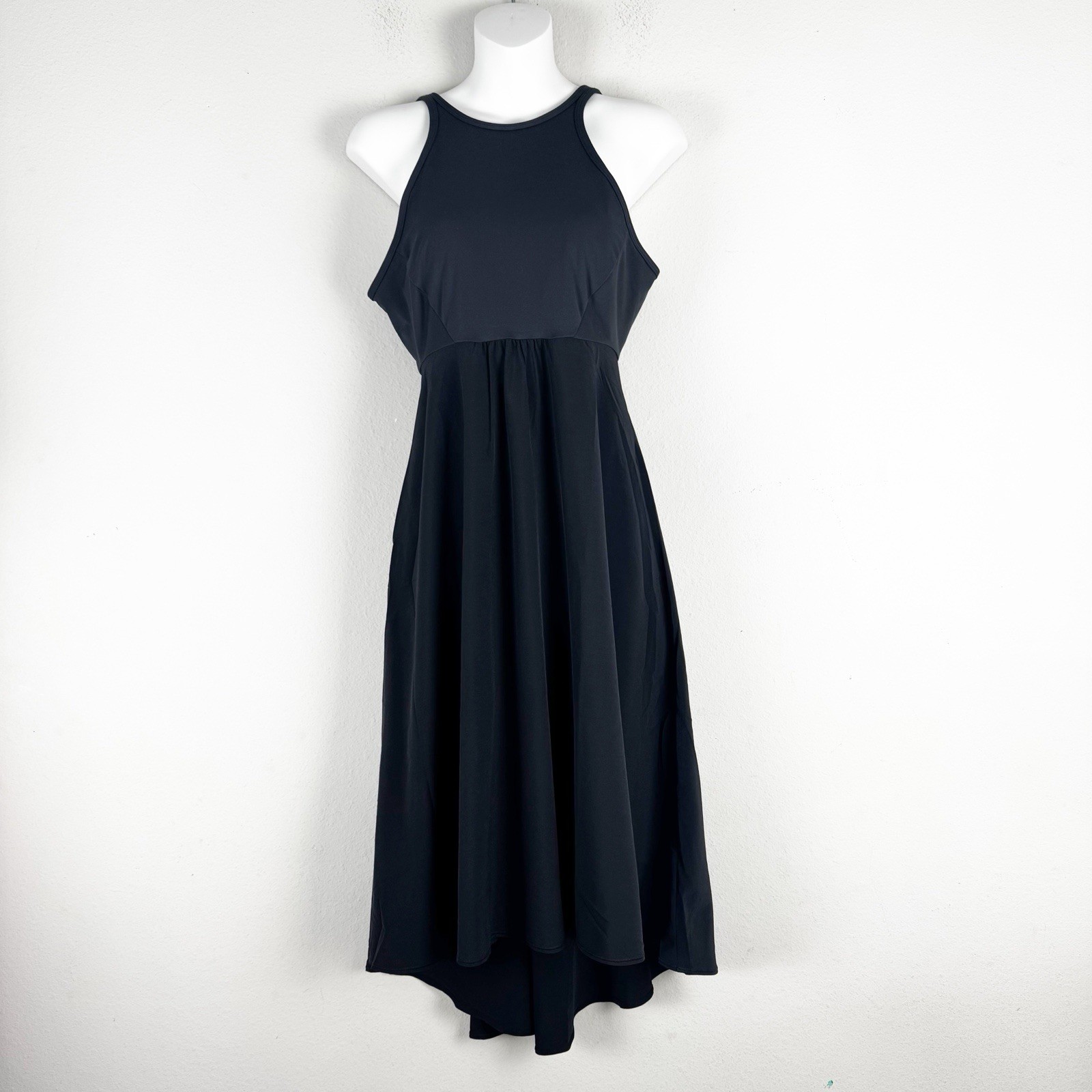 PrAna Women’s Railay High-Low Tank Dress Size S Black
