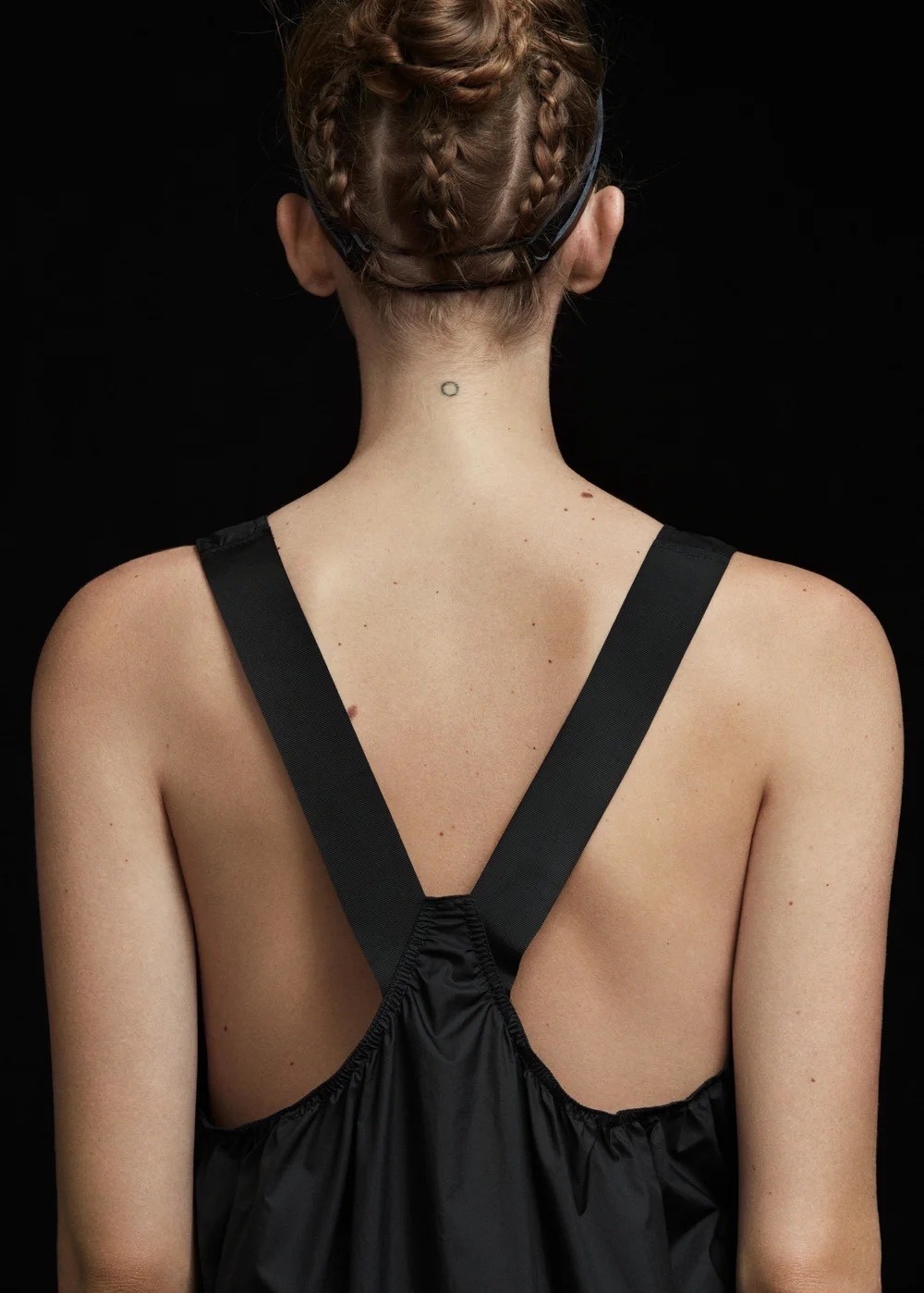 H&M STUDIO Black Parachute Dress 2017 L