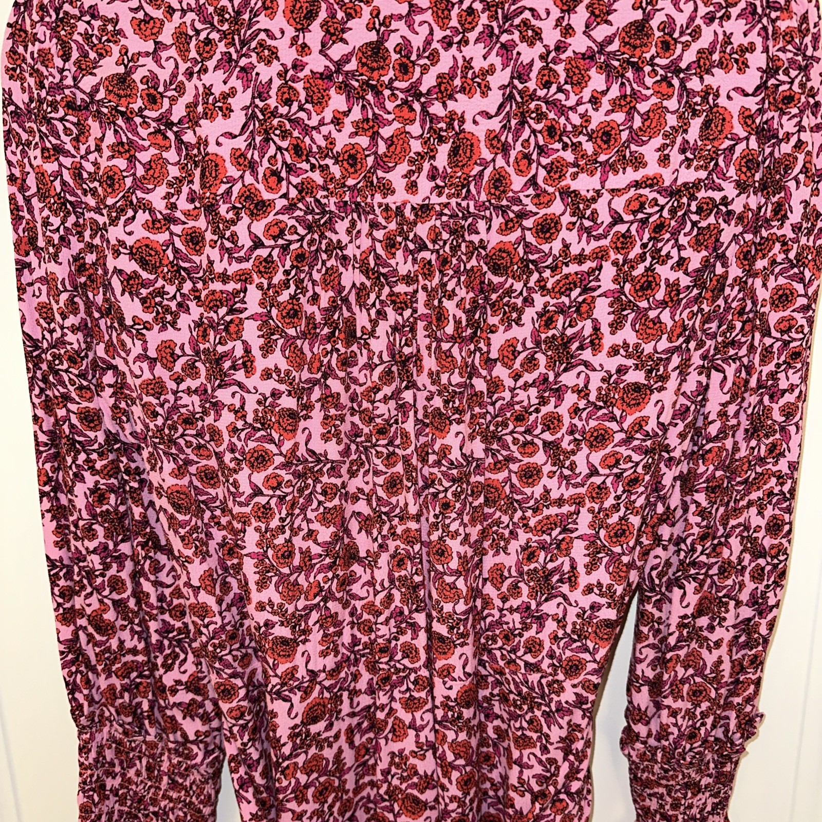 WHISTLES * SIZE 10 PINK HEATH FLORAL PRINT LADIES MIDI DRESS RRP £149