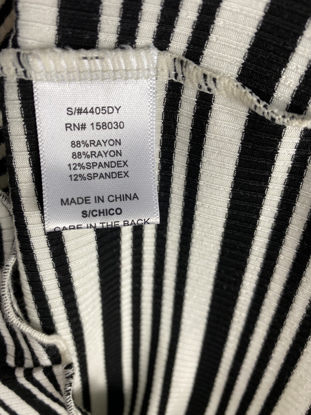 Love Tree Striped Ribbed Bodycon Mini Dress Small Stretchy Soft New 90s Black