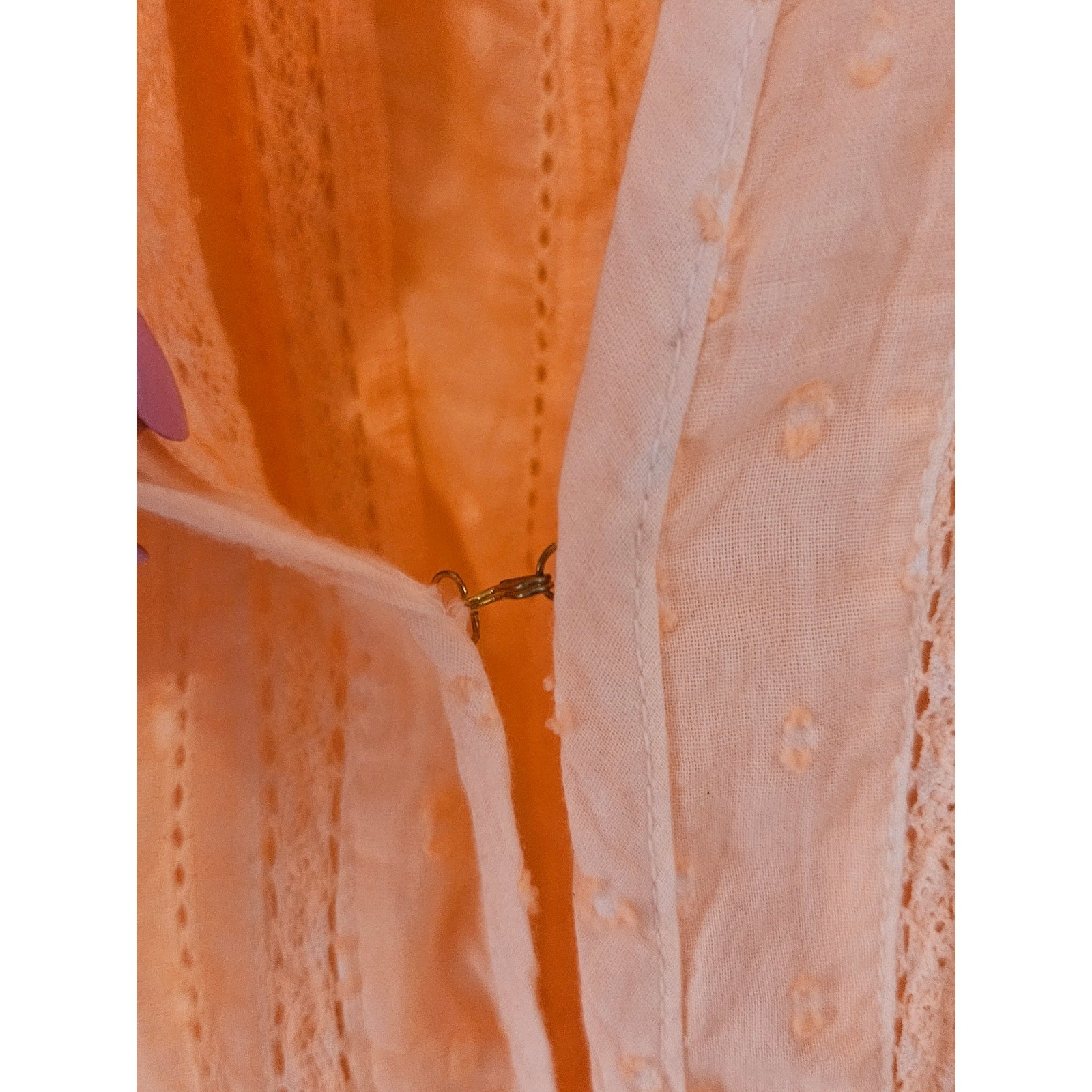 LoveShackFancy Natasha Heritage Dress peach blossom large