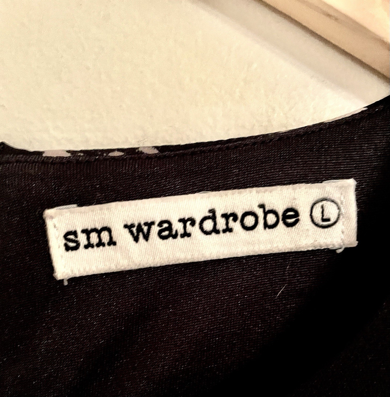SM Wardrobe Black Moon Phase A-Line Dress Size Large- EUC