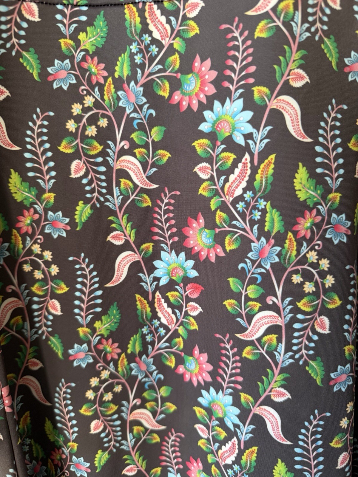 Olivia by Livro Long Sleeve Printed Maxi Dress Women’s Size Medium