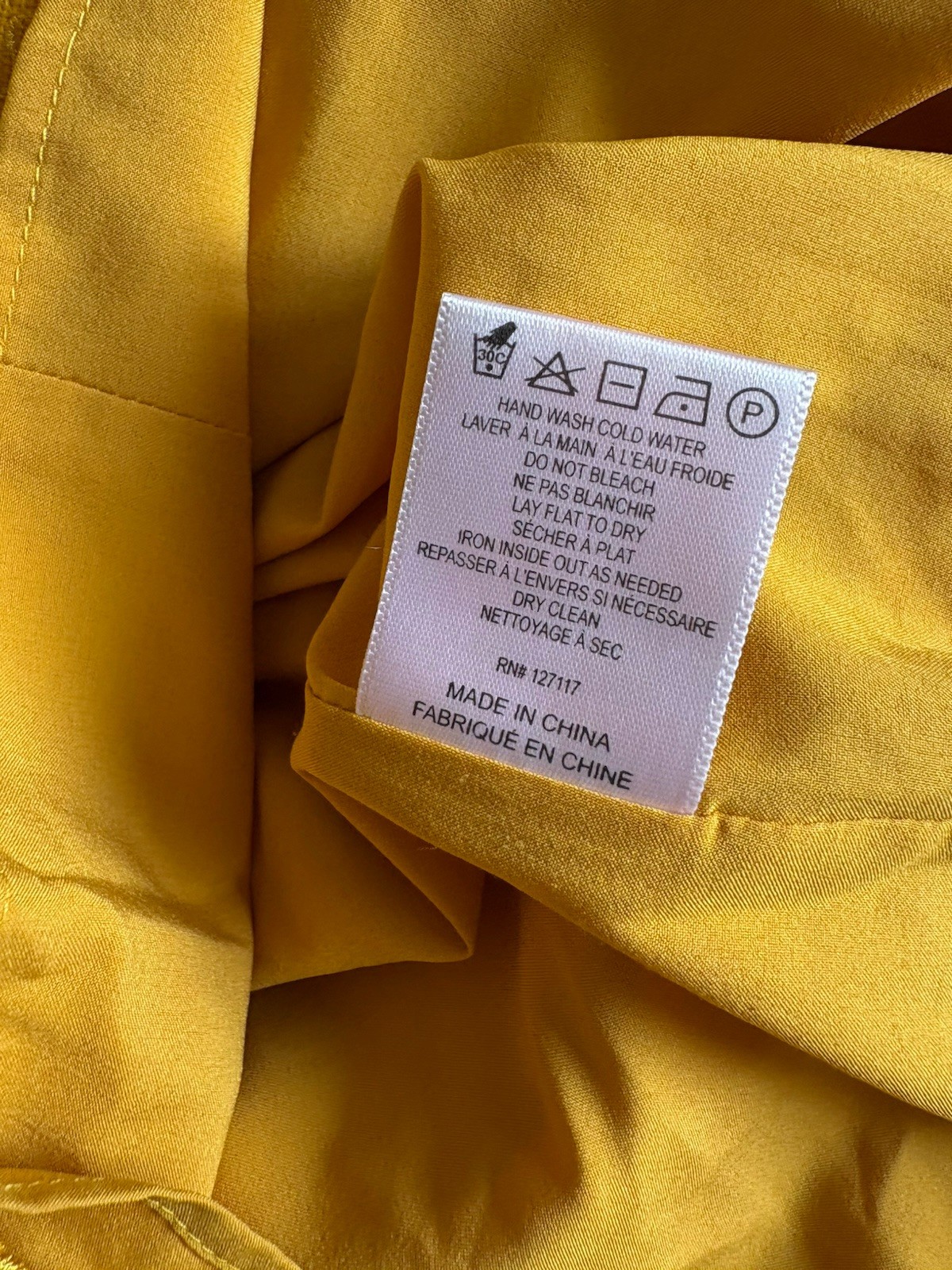 ONE33 Social Jaquard Cutout Long Sleeve Marigold Yellow Mini Dress Sz 6 Aplique