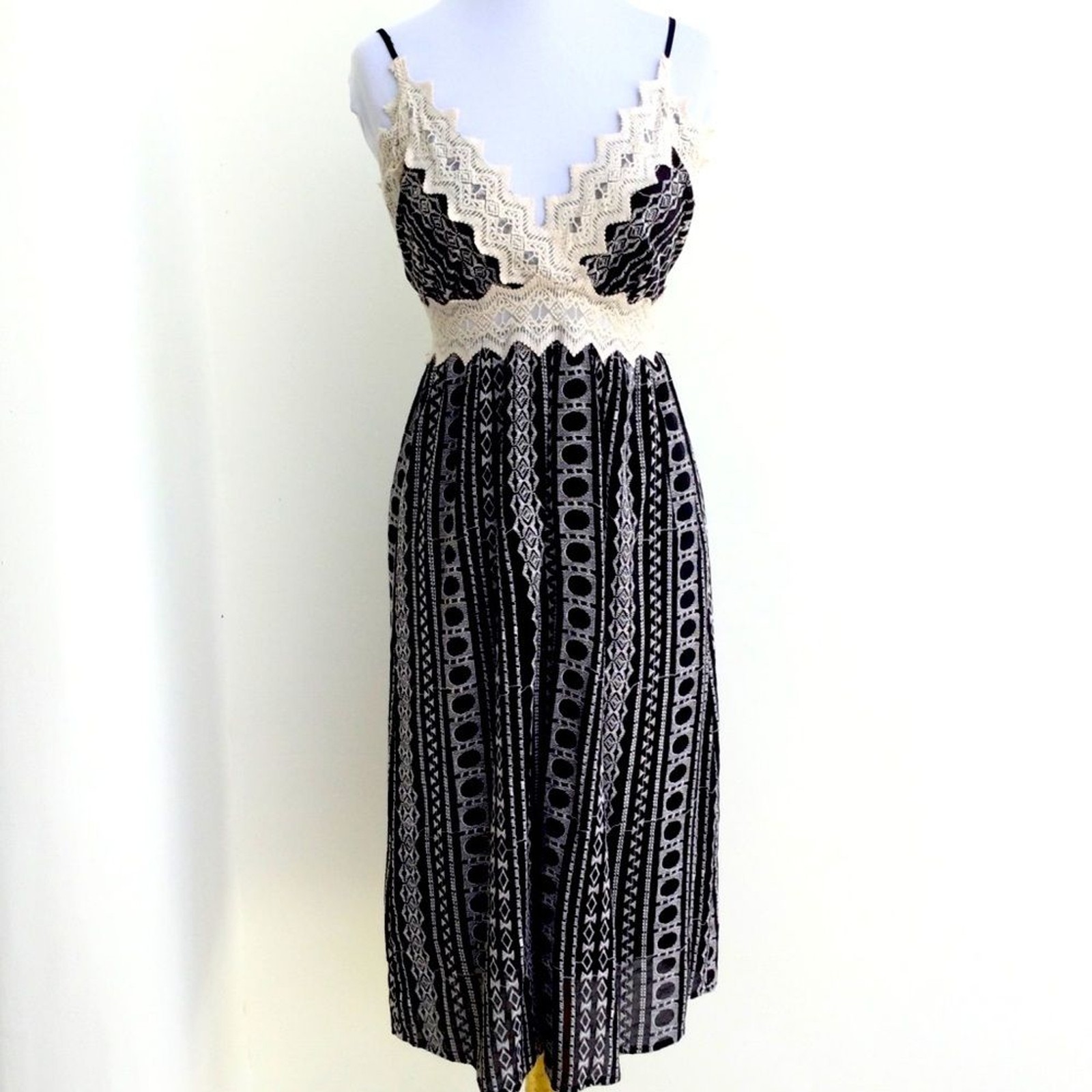 Anthropology Eri + Ali Lace Tribal Dress