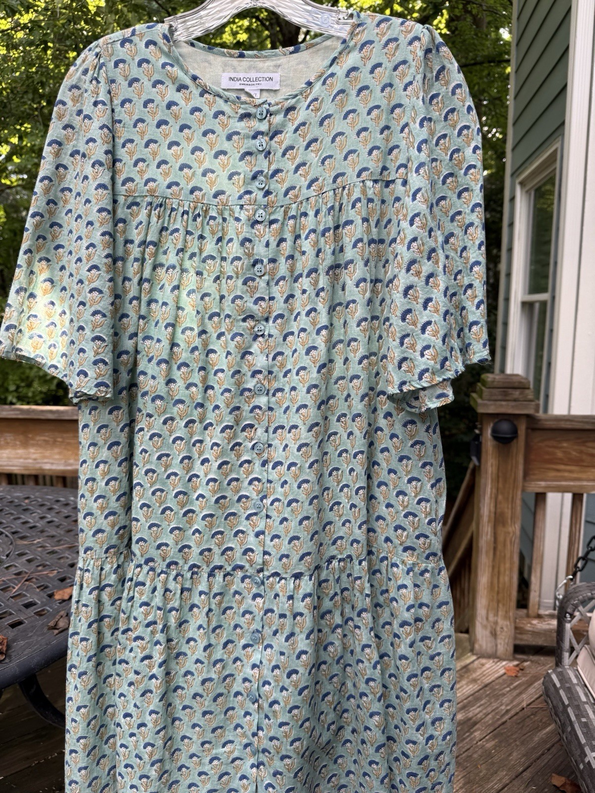 Daughters of India Boho Dress, Size M/L